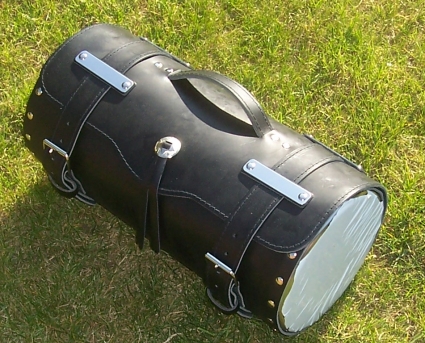 Gepäckrolle mit Chromdeckel - Click Image to Close